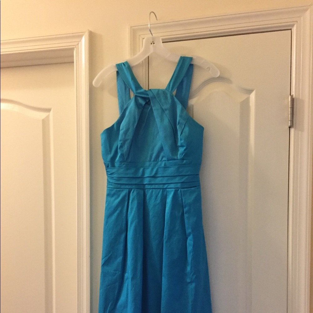 Turquoise Bridesmaid or Prom Dress